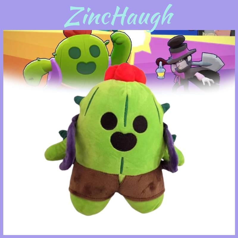 Wild Spike Plush Toy Leon Doll Hero Cactus Cross-border Plant Plush Toy