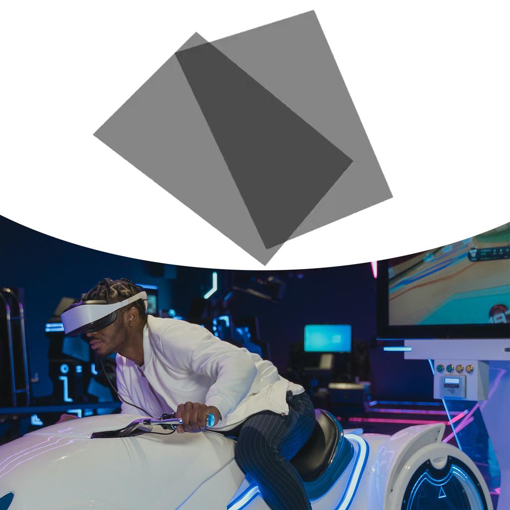 2 шт. 30x20 см Поляризатор Линейный поляризационный фильтр Несамоклеящаяся пленка для образовательной физики, фотографии, освещения