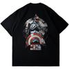 2026 Superhero TV Series Falcon Winter Soldier Print Fashion Men's Casual Crew Neck Loose Short Sleeve T-Shirt
