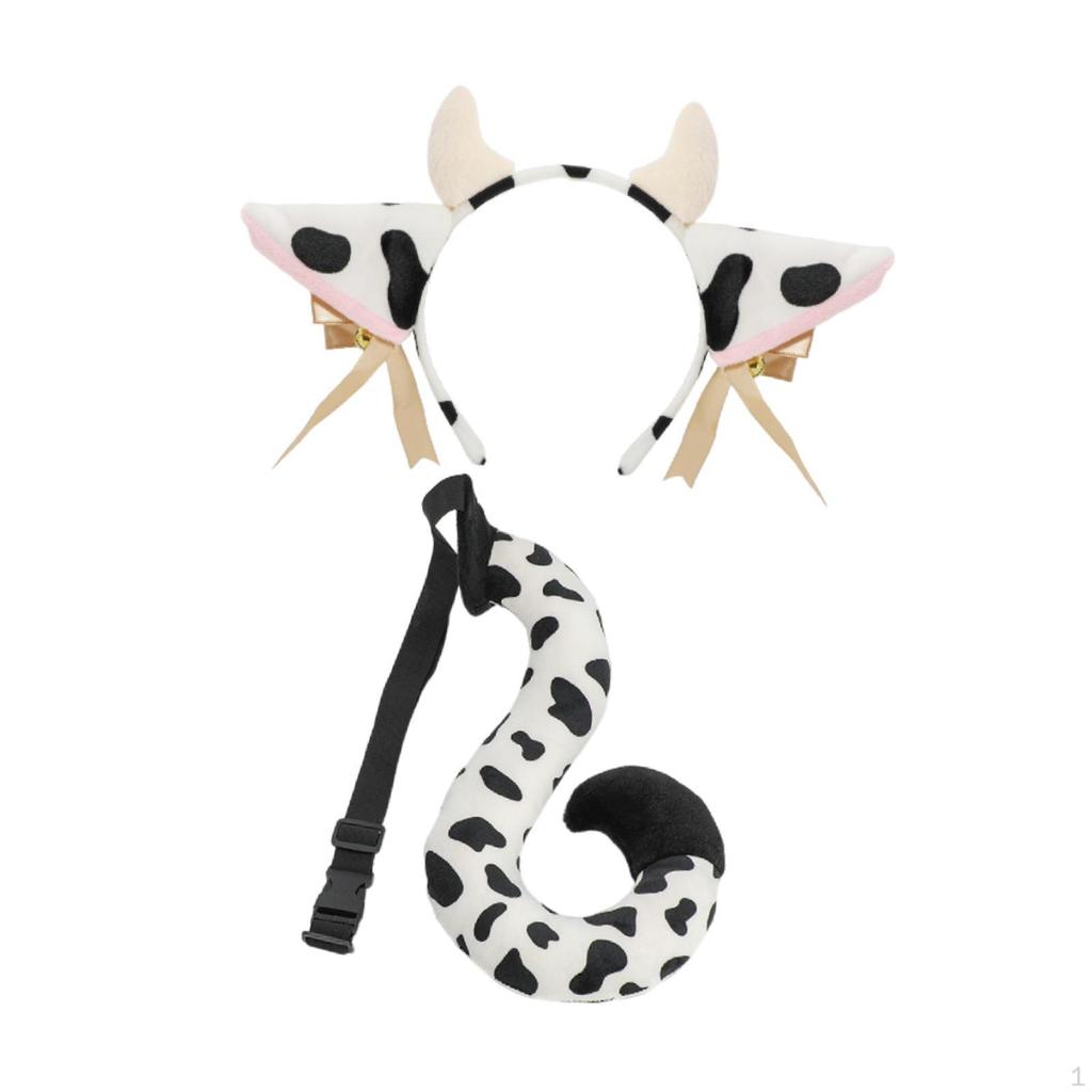 Набор животных ушей и хвоста для ролевых игр, года, показов мод