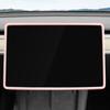 Car Navigation Screen Silicone Frame for Tesla Model 3/Y Perfect Fit Center Console Display Screen Protector Cover Car Interior Accessories