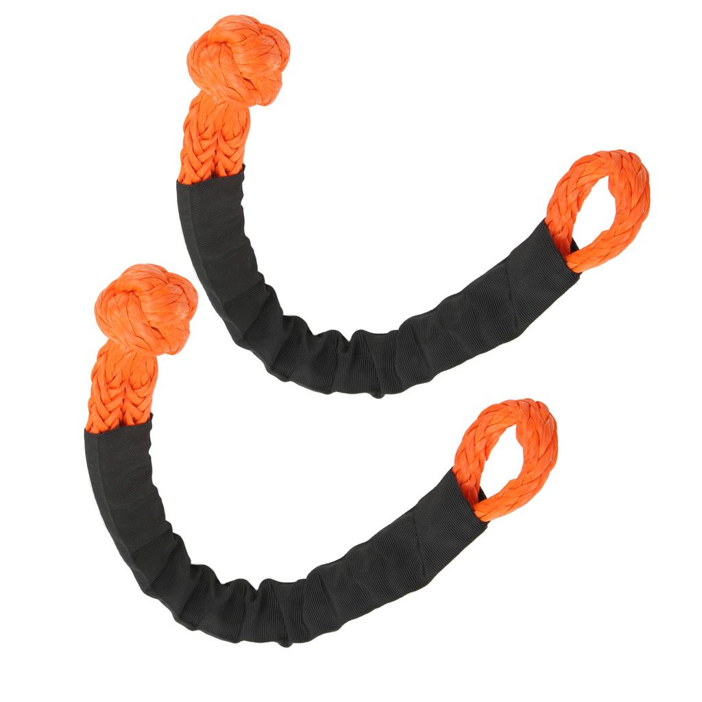 2 шт. Синтетическая мягкая скоба прочность на разрыв 21 тонна гибкая легкая веревочная скоба для грузовика