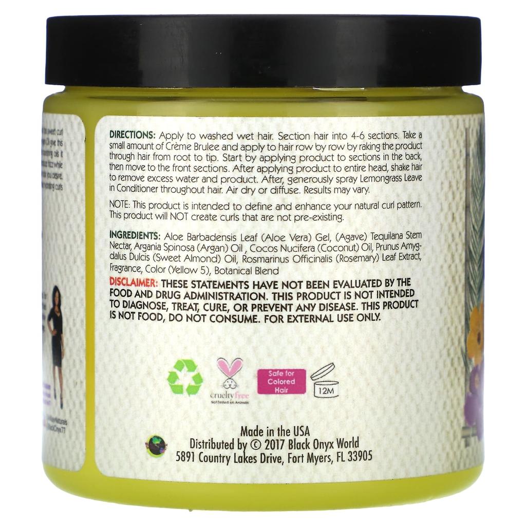 Alikay Naturals Crème Brûlée Curling Delight, 8 Oz (227 G)