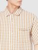 Gelato Pique Homme Gingham Check Shirt PMFT222907 BEG M Men's