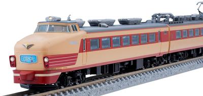 TOMIX N Gauge JNR 485 Series Hitachi Basic Set 98825 Модель Железнодорожного Поезда
