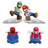 Cartoon Character Mario Game Plush Doll Ball Mario Big Belly Fat Luigi Sumo Doll