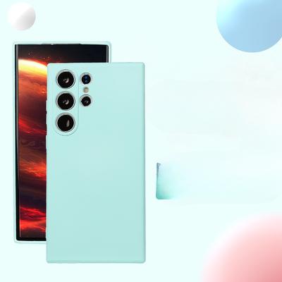 Samsung S24ultra Имитация Жидкого Силикона S23 Чехол для Мобильного Телефона NOTE20PLUS Ощущение Кожи Защита от Падений A73