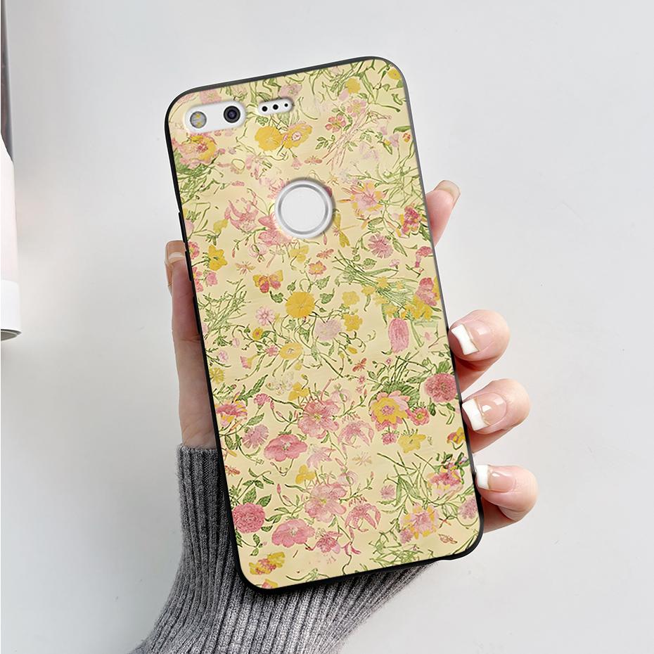 For Google Pixel XL Phone Case Cute Cartoon Soft Silicone Protect Cover Coque For Google Pixel 1 XL Pixel1 1XL Bumper Case Funda