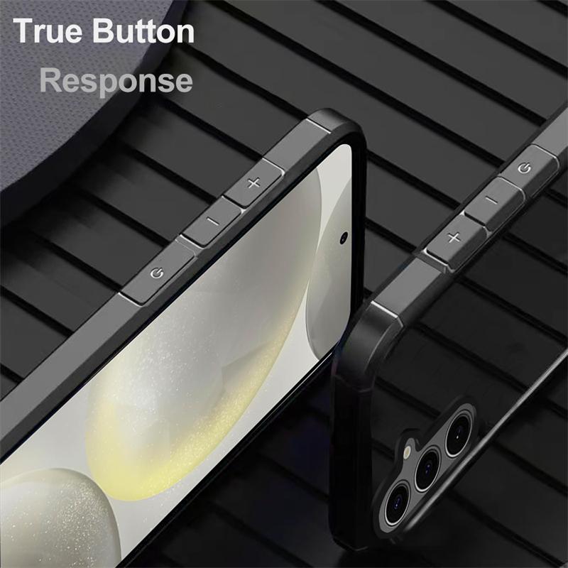 Hybrid Rugged Armor Shockproof Phone Case for Samsung A55 A54 A53 A13 A32 A34 A52 S22 S23 S24 S25 Ultra Plus S21FE Hard PC Cover