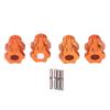 4PCS RC Wheel Hex Hub Adapter 17mm Aluminium Alloy Wheel Hex Hub for ZD Racing 07 1/7 RC Car