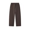 Milano Series Classic Comfortable Versatile Knitted Long Pants Men Bottoms Dark-Gray-Brown F11M545601FBN