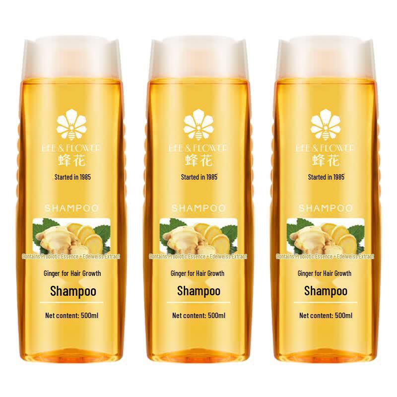 Bee Flower Ginger Hair Strengthening Shampoo
