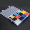 580 Pcs Insulation Shrinkable Tubes Assortment Shrink Ratio 2:1 Wire Cable Sleeve  Electrician