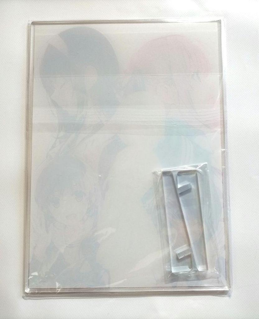 [Б/У] Набор из 2 шт.: Как воспитать скучную девушку Акриловые тарелки формата А5 от Фукасаку Курехито