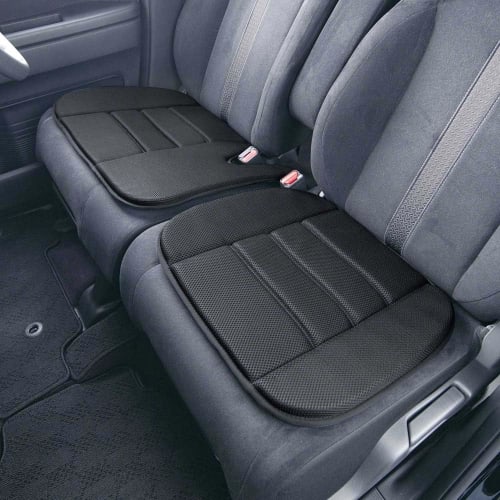 BONFORM Memory Foam Cushion Mesh Fit Light Car Light Bench Seat with Stopper 57x45cm5339-82BK