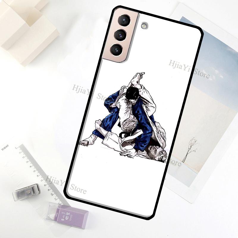 Чехол для Samsung Galaxy S23 Ultra Note 20 10 S9 S10 Plus S20 S21 FE S22 Ultra с принтом Дзюдо