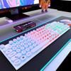 You Shi Punk Mechanical Feel Wireless Gaming Keyboard and Mouse Combo