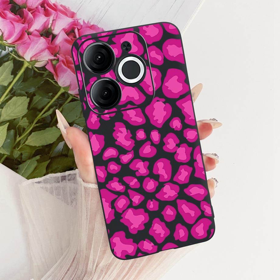 For Itel A80 A90 A95 A70 A60 A60s Phone Case Matte Soft TPU Bumper Cover Cool Cartoon Luxury Butterfly Flower Bow Pattern Funda