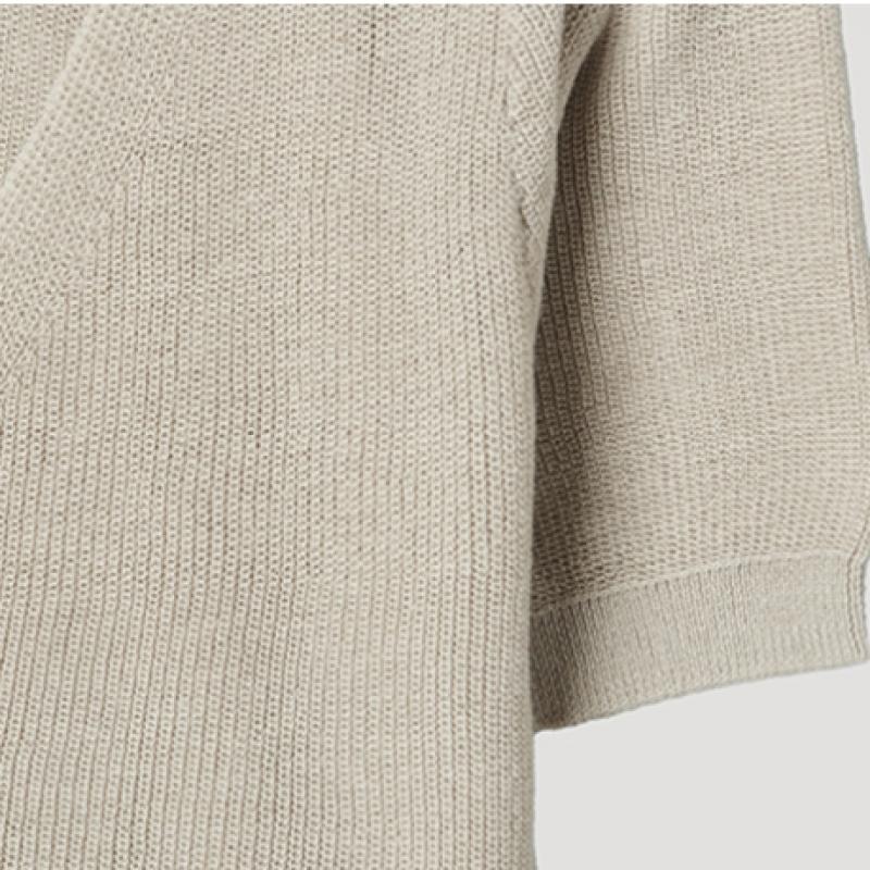 [ShS S miSS] Многослойный трикотажный свитер с коротким рукавом Sakpop23010