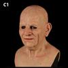 New Old Man Masks Halloween Cosplay Props Scary Horror Facepiece Unisex AdultJ