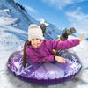 Inflatable Snow Tube Sled with Double Handles Ski Ring Valve Design Heavy Duty Winter Outdoor Toy for Kids Adults