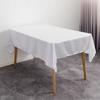 Tablecloth 1PCS Hotel Banquet Wedding Scene Solid Color Rectangular Silk Satin Cloth Table High-end Decoration