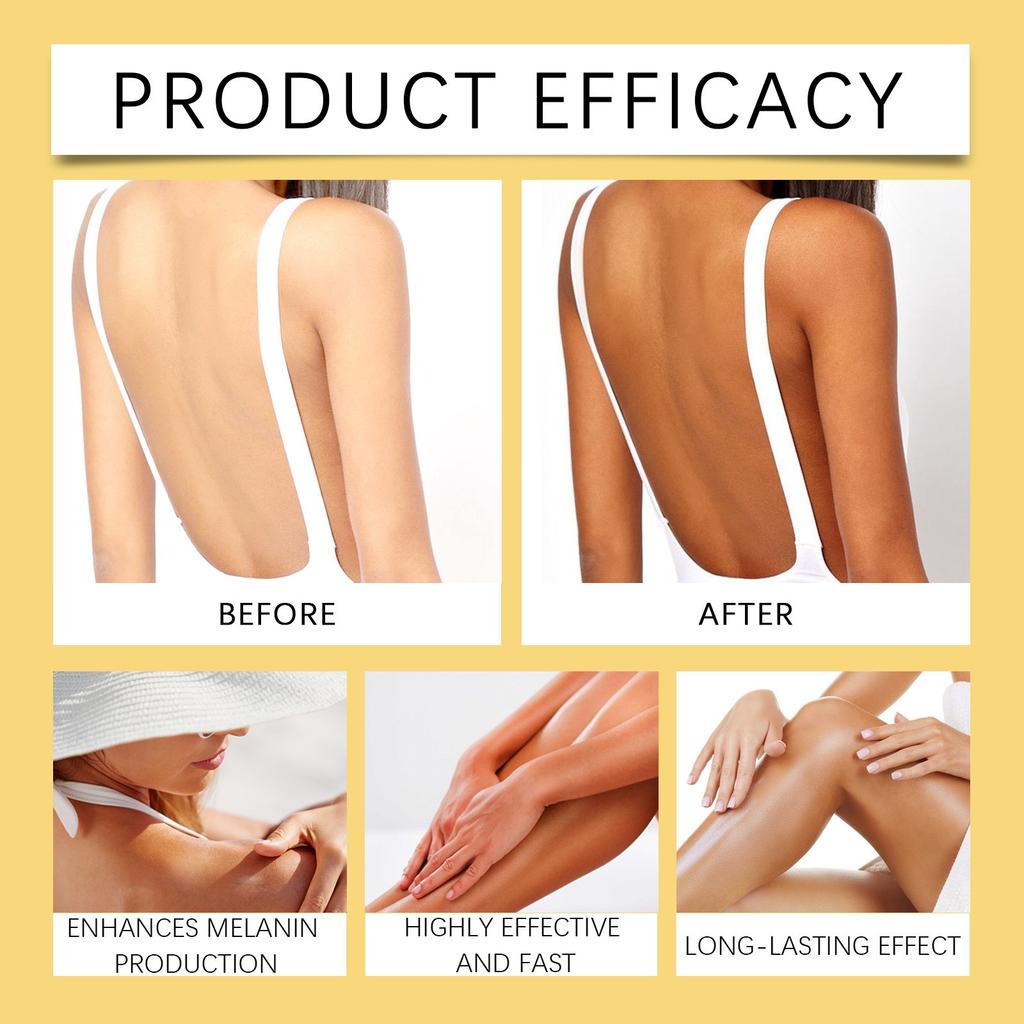 Tanning SERUM Self-Tanning Bronzer Serum Moisturizing Firming Bronzer Body Tanning Lotion, 30ML