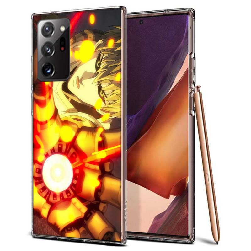 Punch Genos Phone Case for Samsung A55 A35 A25 A15 A07 A05S A16 A17 A26 A36 A37 A56 A57 Galaxy Note 20 10 A50S A71 A51 A31 A30 A