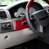 Наклейка из настоящего мягкого углеродного волокна для Chrysler 300 300C 2005 2006 2007 2008 2009 2010 Под рамку ключей спидометра Внутренняя отделка