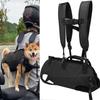 Dog Outdoor Backpack, Backpack, Pet Traction Backpack, Portable, Breathable, Can Be Slung Diagonally, Dog Harness, Pet Supplies
