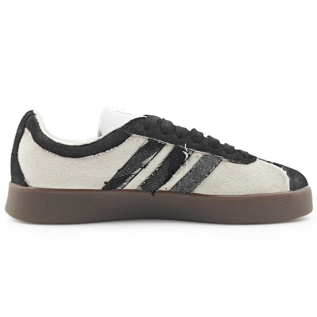Adidas Neo VL Court 2.0 Lifestyle Cushioning, Wear Resistant Low top Skateboard Shoes Unisex Black Gray HQ1802(Team1284- S)