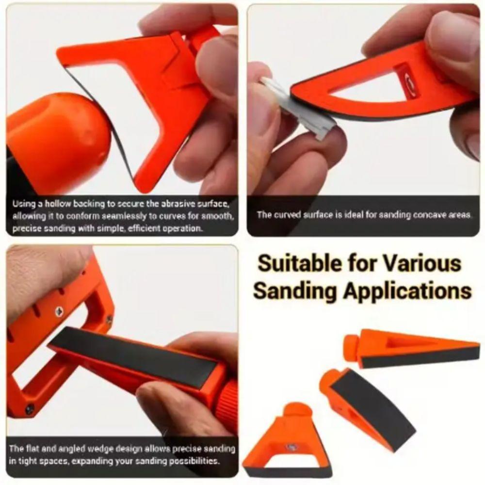 Adjustable Angle Multi Functional Artifact Precision Handheld Polishing Kit Curved Surfaces