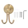 Vintage Towel Hooks Hangers Bathroom Coat Hook Robe Hook Heavy Duty Wall Mounted Copper and