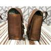 Leather Side 2 Bags Pouch Saddlebags Panniers New Motorcycle 2 Pcs Side Pouch