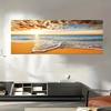 Современная картина на холсте «Волна», закат на пляже, постеры с видом на море и принты для настенного искусства, фотографии для декора гостиной, спальни