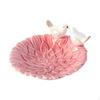 12.8 Cm Round Porcelain Jewelry Tray for Earrings And Business Cards with 2 Bird Statues As A