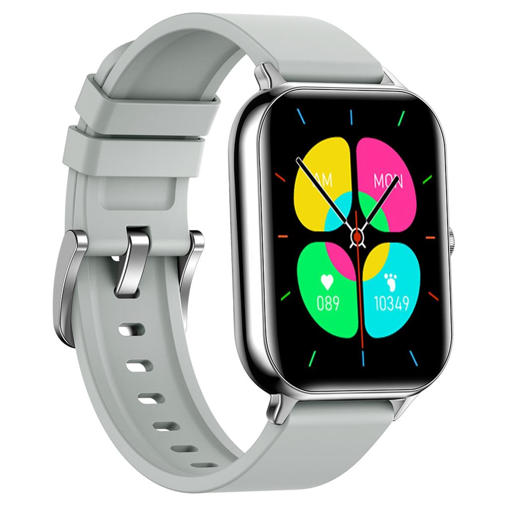 KUMI KU6 Smartwatch 1.91Inch Full Screen For Android Phones, IP68 Waterproof Smart Watches Heart Rate, Blood Oxygen, Fitness