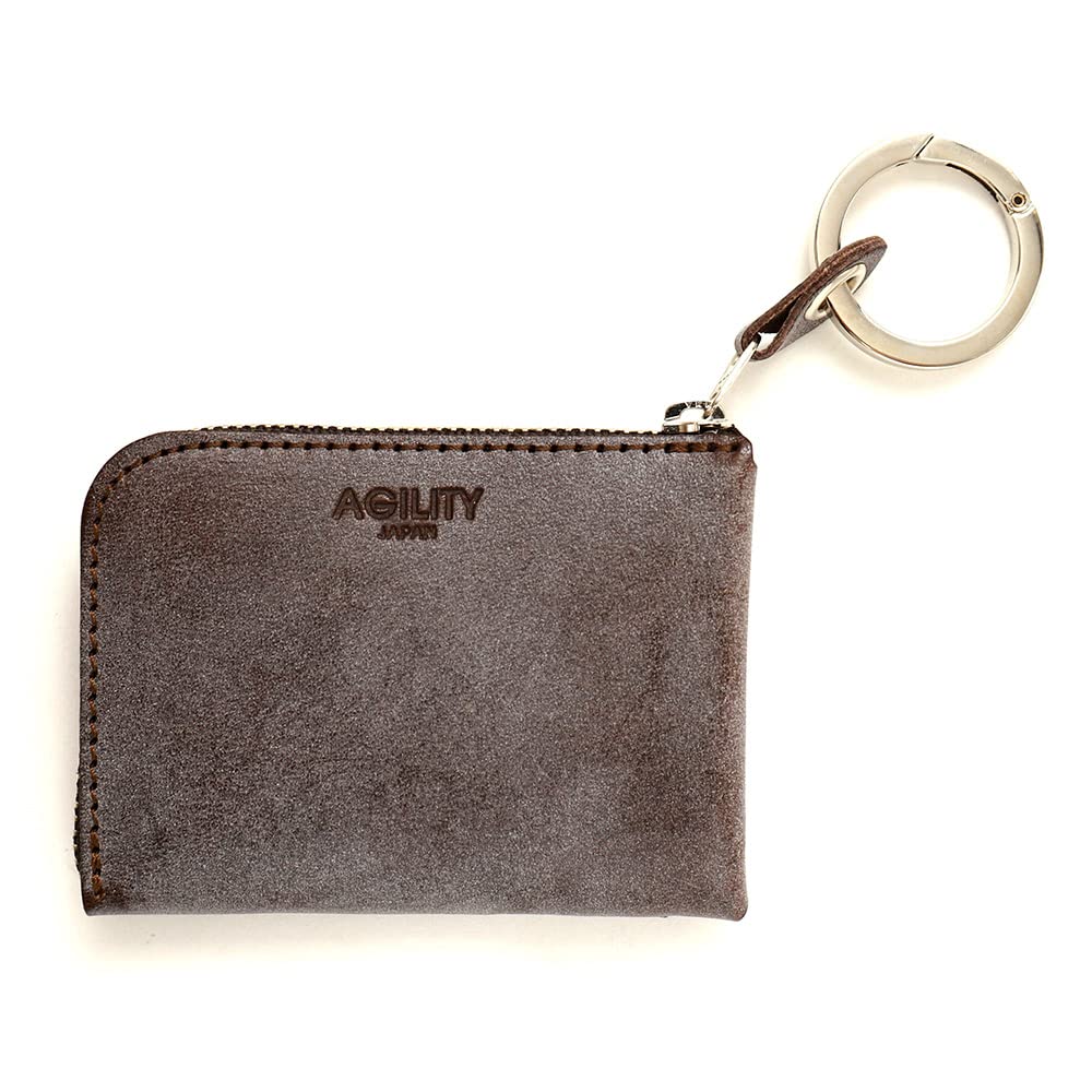 AGILITY affa молния мини кошелек компактный кошелек очень маленький кошелек маленький мини кожа натуральная кожа кожа "Posh" L-образный