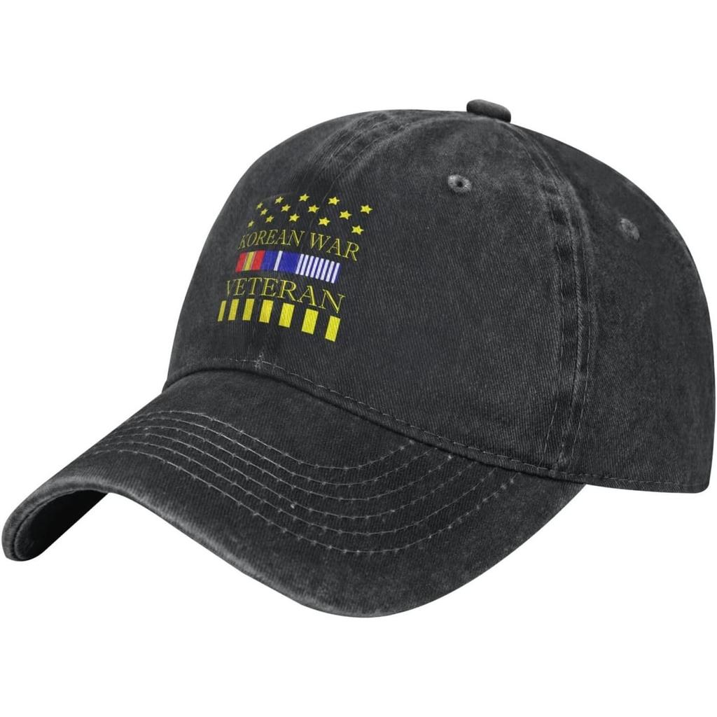 Korean War Veteran Baseball Cap Washed Cotton Low Profile Unisex Adjustable Dad Hat