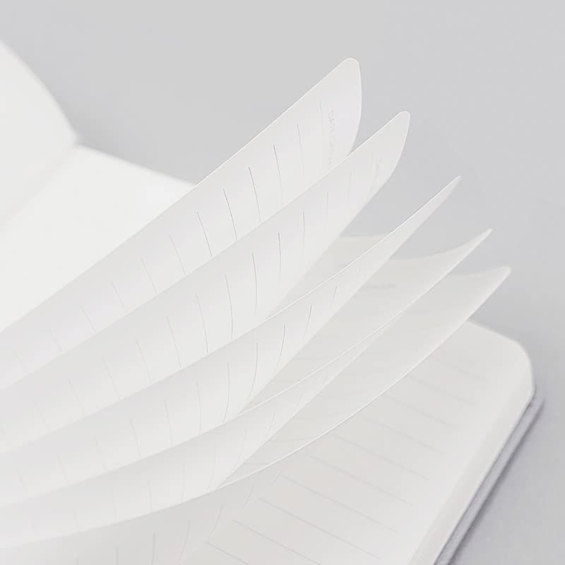 PAPERIDEAS Hardcover Notebook, A5, (Horizontal Lined, Pink)