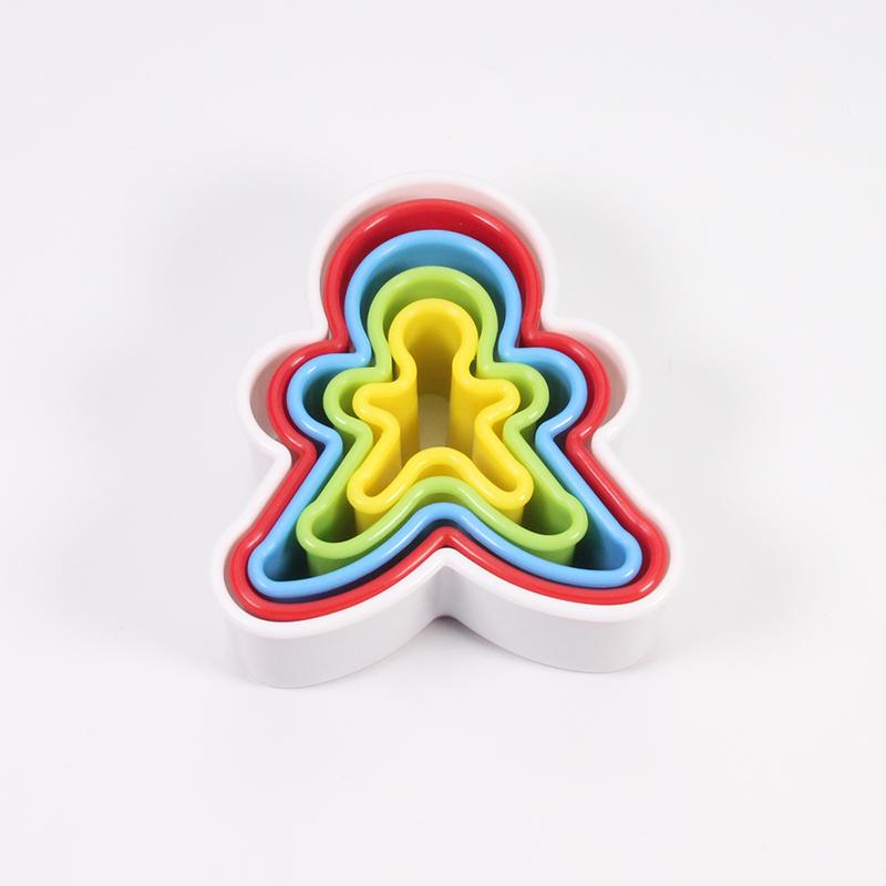 Multi-style Plastic Circle Cookie Cutter, Fondant Cake Biscuit Cutter Mold Tools Set Decorating For Kitchen (Colors May Vary)