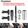 Съемник инжектора 6778 и съемник инжектора 6779, инструменты для снятия/установки трубки инжектора 7222 для дизельных двигателей GM 6.6L Duramax 2001~2011 гг.