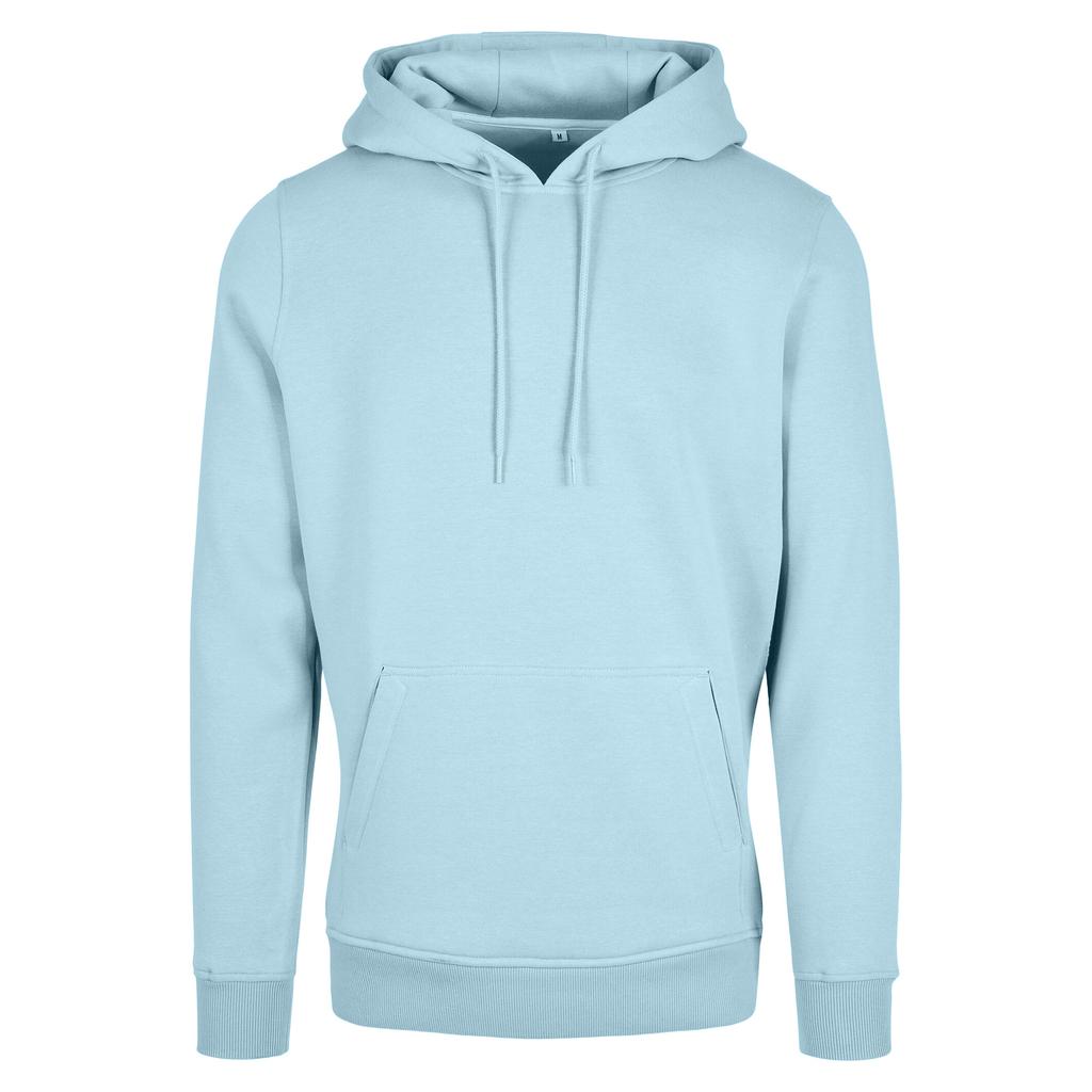 Build Your Brand Mens Heavy Pullover Hoodie