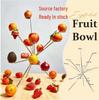 Cross-border Hot Selling Exploding Fruit Bowl: Simple Metal Fruit Plate