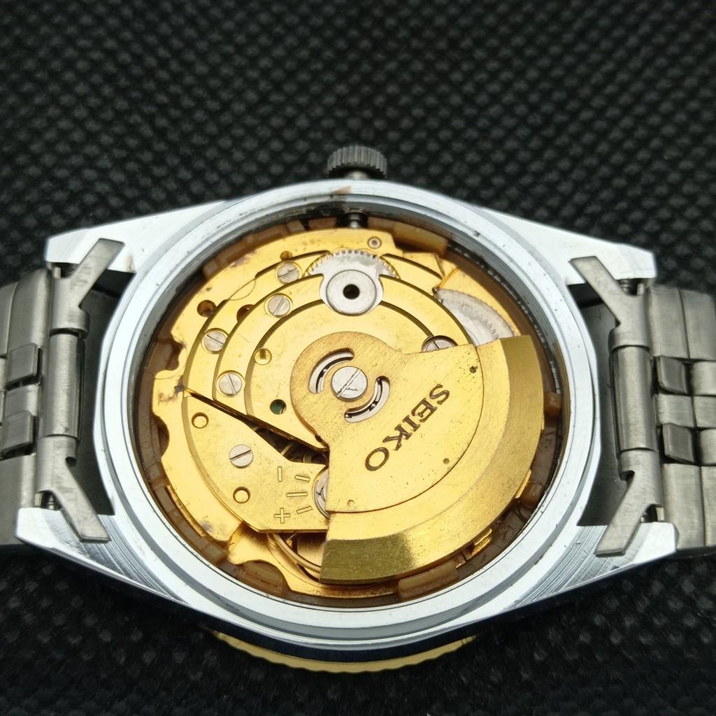 ВОССТАНОВЛЕННЫЕ МУЖСКИЕ АВТОМАТИЧЕСКИЕ ЧАСЫ SEIKO 5 PRESIDENT ЯПОНСКИЕ ЗАДНЯЯ КРЫШКА 575b-a305129-2