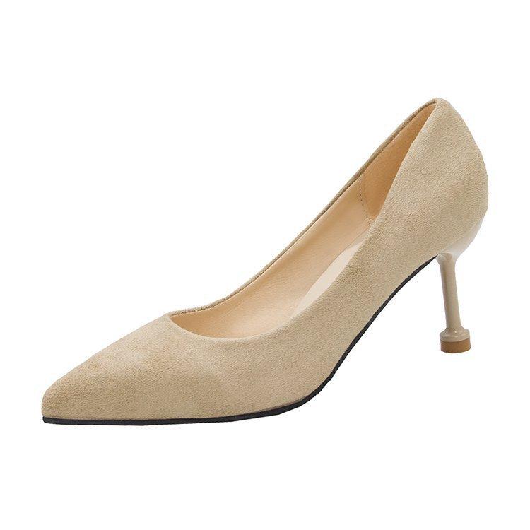 2019 осень новые туфли-лодочки на высоком каблуке женские стилет интернет-знаменитость сексуальные черные профессиональные туфли 2025