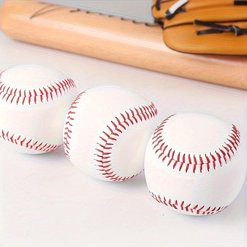 Бейсбол Нет. 9Softball Hardball Training Handmade Balls Fitness Products Белые защитные детские бейсбольные мячи для мужской тренировочной командной игры