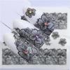 1 Sheet Lace Flower Nail Art Sticker Decal Water Transfer White Black Tips Women Makeup Tattoos Design Decoration Stickers