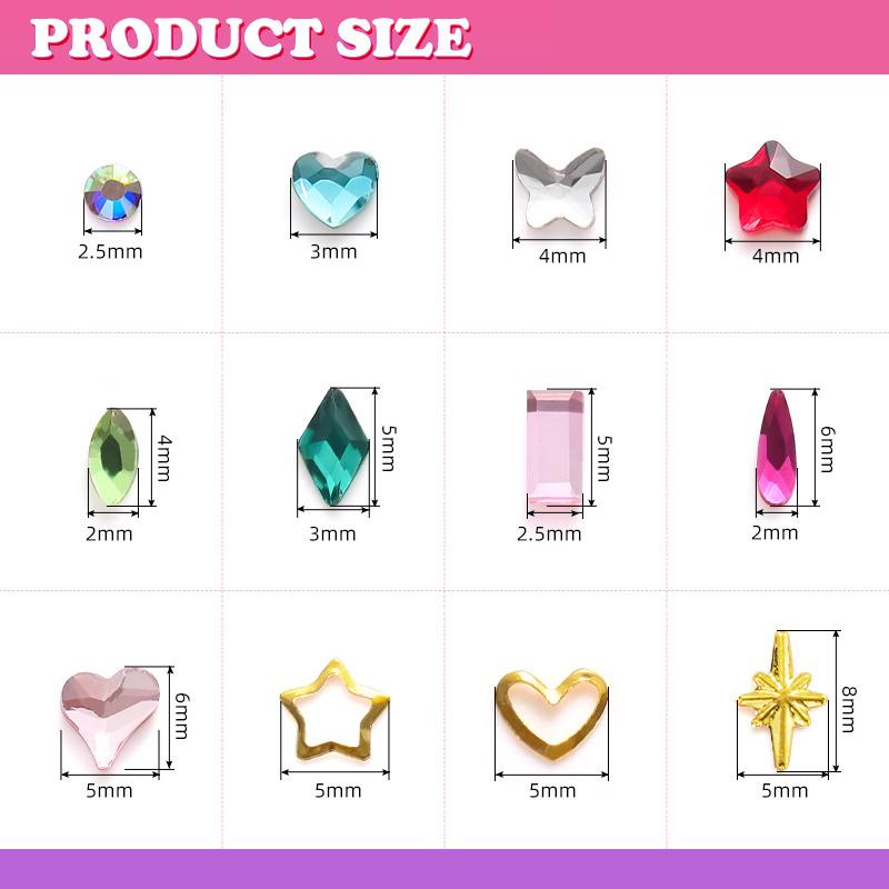 Зубная дрель Украшения для зубов Украшения с коробкой DIY Наклейки Драгоценные камни для зубов Красота Алмазные Зубные украшения Драгоценные камни для зубов Украшения