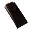 De Glasses Case Tochigi Leather Genuine Leather Made In Japan Glasses Sunglasses Simple Stylish Magnetic Hook Black [Am Mas] GC-009